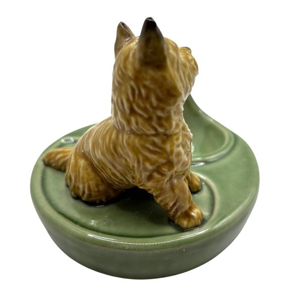 Vintage WADE England Cairn Terrier Porcelain Ornamental Pipe Rest - Picture 4 of 8